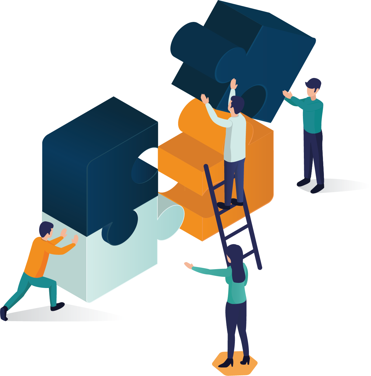 Illustratie werkproces OSP